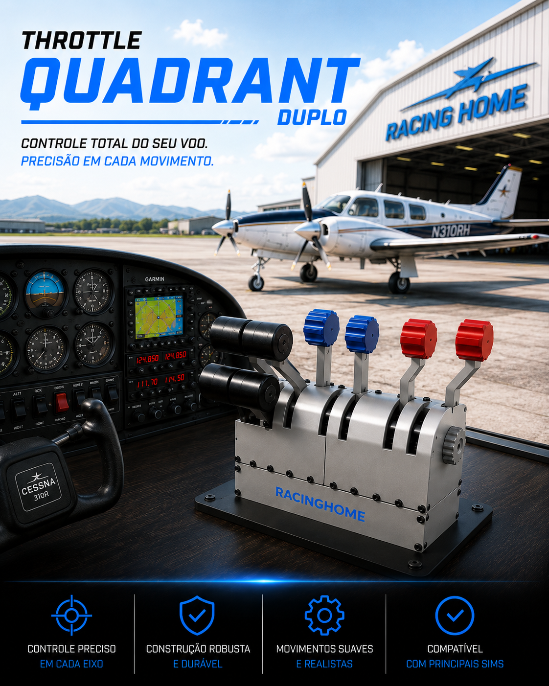 Throttle Quadrant Duplo
